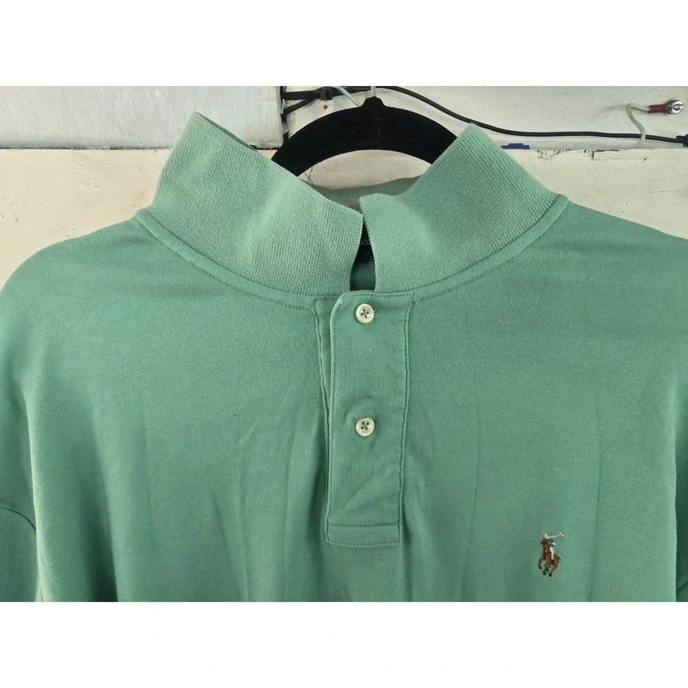 Ralph Lauren Polo Shirt Mens XL Mint‎ Green